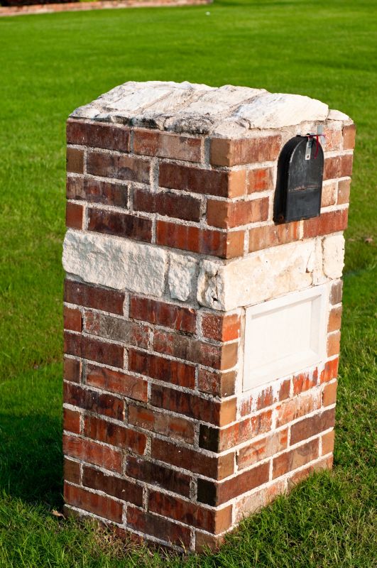 Brick Mailbox Building